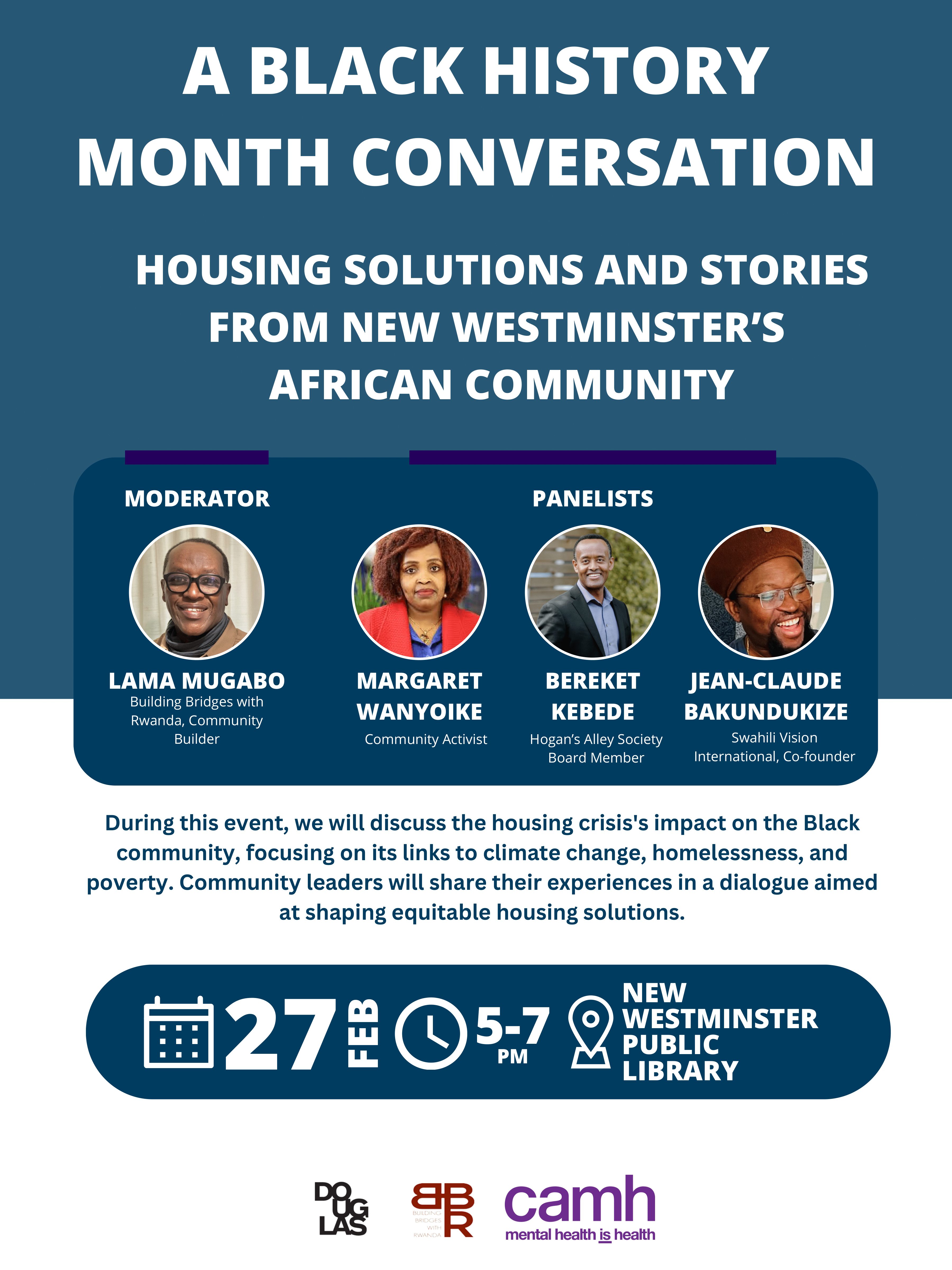 BHM 2025 – A Conversation on Housing Precarity