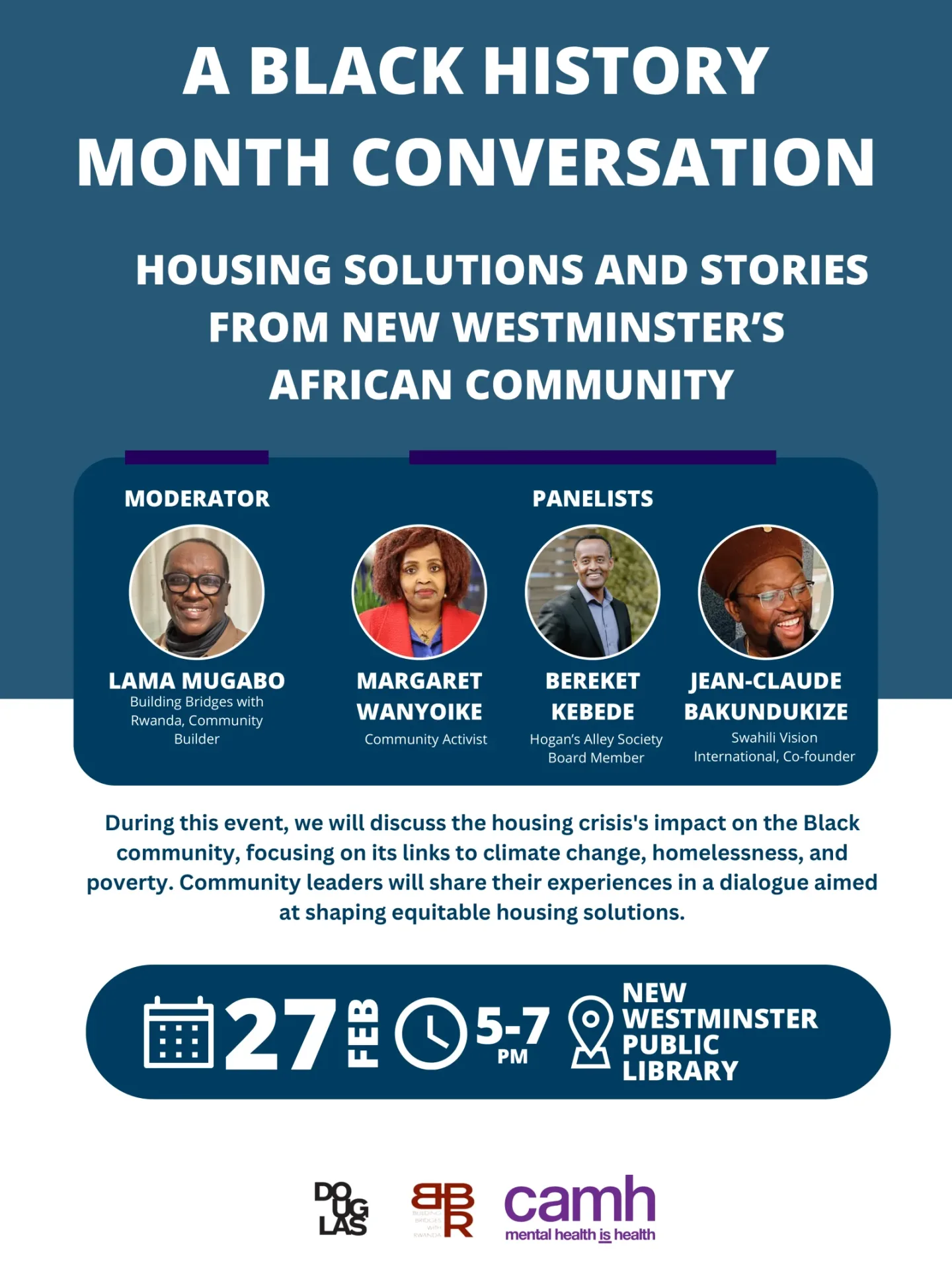BHM 2025 – A Conversation on Housing Precarity