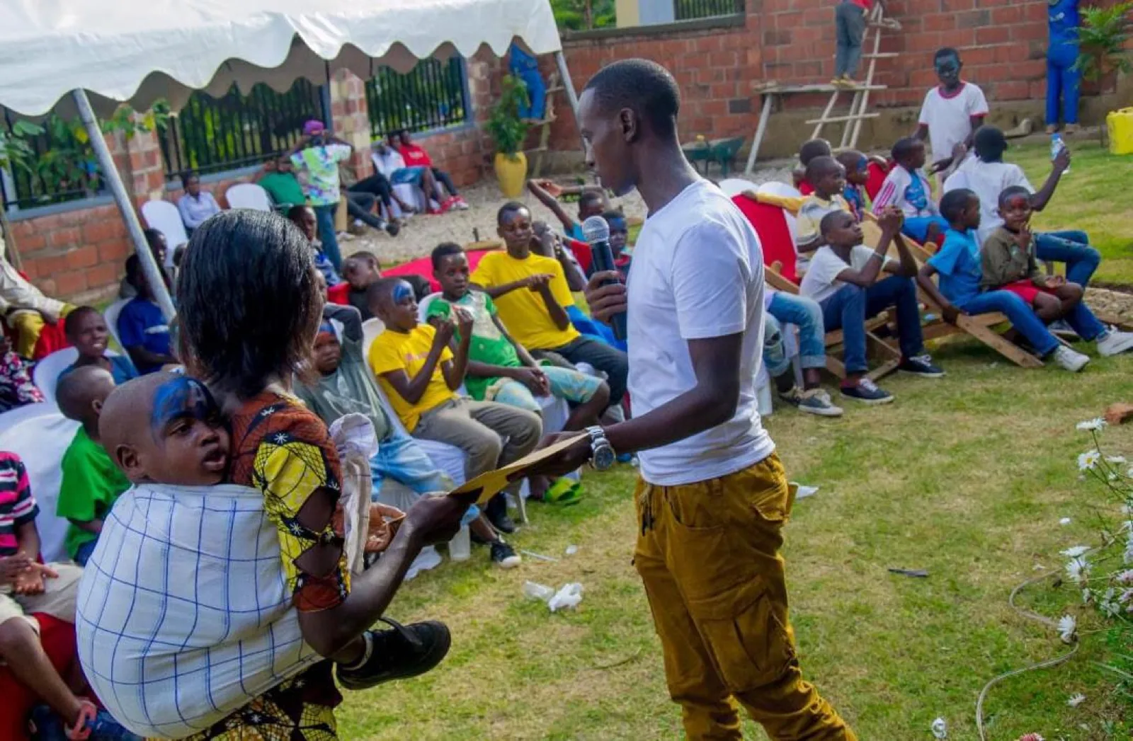 Maurice at a Gira Ubumuntu event